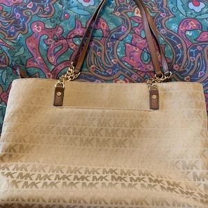 Michael Kors Gold Tote